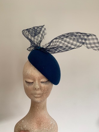 Royal blue felt