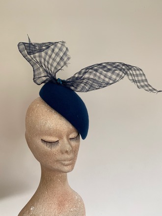 Royal blue felt