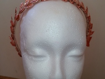For Rent: Ashlee Lauren Rose gold laurel headband