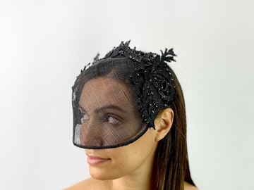 For Rent: Black Cage Headpiece