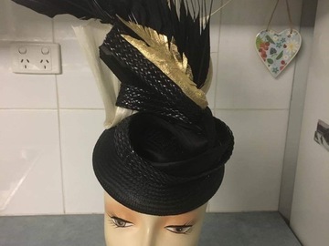 For Rent: Vintage Rose Millinery Statement headpiece