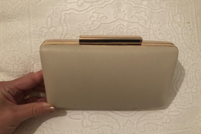 Carissa Clutch Nude