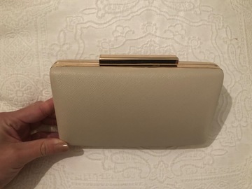 For Rent: Carissa Clutch Nude