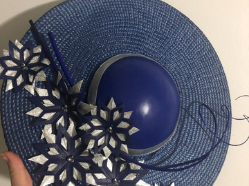 For Rent: Blue Allport Millinery Boater