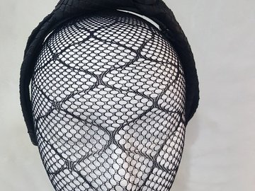 For Sale: Black sea snake leather headband