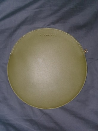 The Horse leather circle bag
