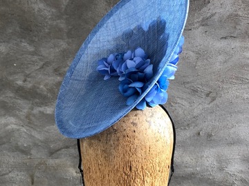 For Sale: Periwinkle Saucer Fascinator