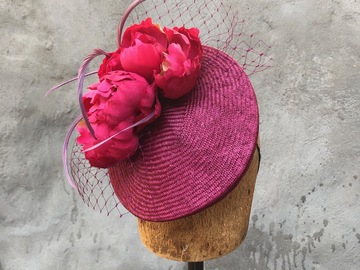 For Sale: Pink Beret Fascinator