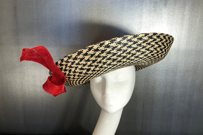 Navy & Red Breton
