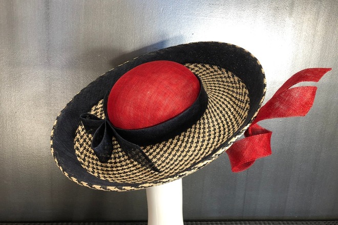 Navy & Red Breton