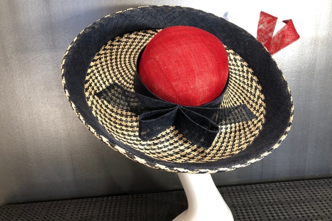 Navy & Red Breton