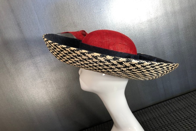 Navy & Red Breton