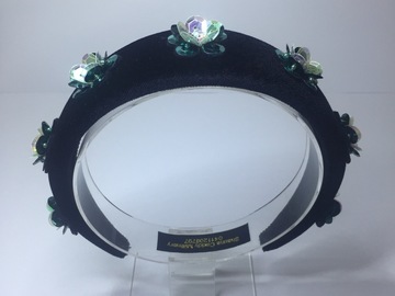 For Sale: Velvet Sequin Headband