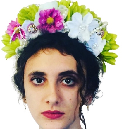 Green Flower Crown 