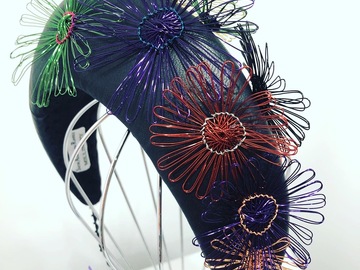 For Sale: Multi Colour Wire floral Crown 