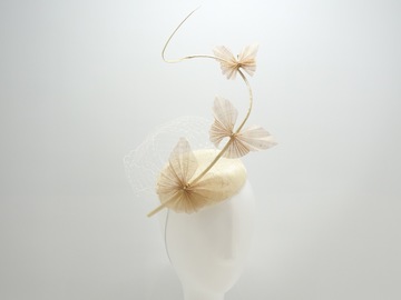 For Sale: Genevieve Button Cocktail Hat