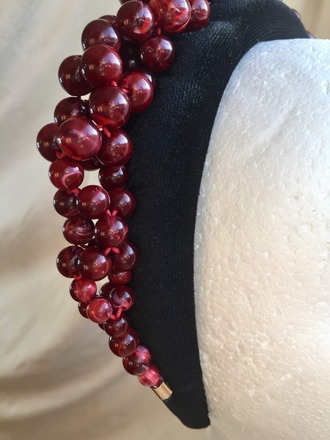 Red Dragon beaded Crown