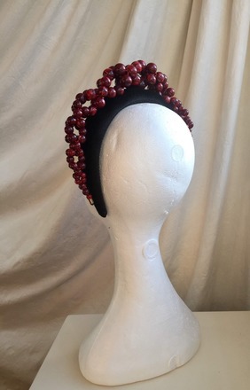 Red Dragon beaded Crown