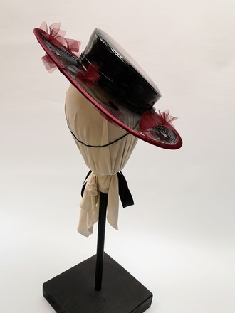 ROXY - PVC and crin boater