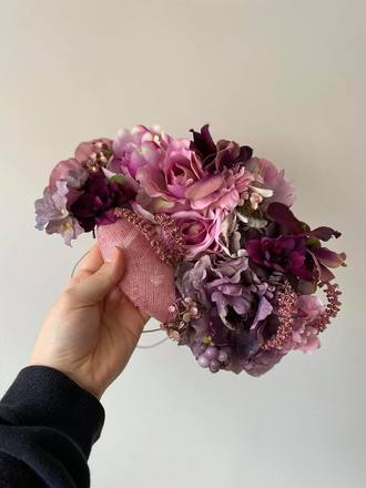 Pink & Purple Floral Statement