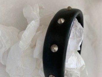 For Sale: Nerida Winter - CUSTOM ONE OF A KIND - Black Studded Leather