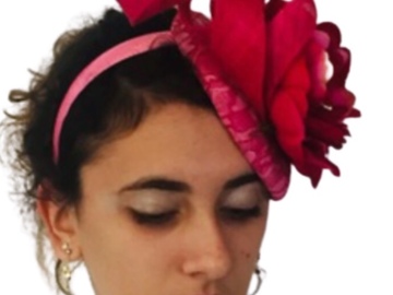 For Sale: Red Flower Hat 