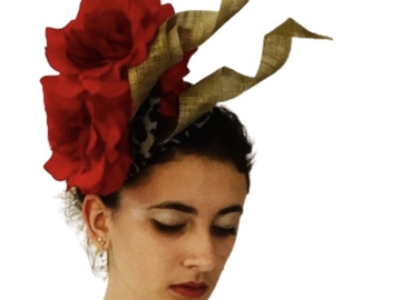 For Sale: Red Rose Hat 