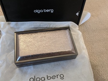 For Rent: Olga Berg Pewter Clutch