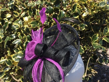 For Sale: Black and purple hat 