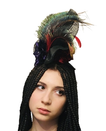 Peacock Feathers Headpiece 