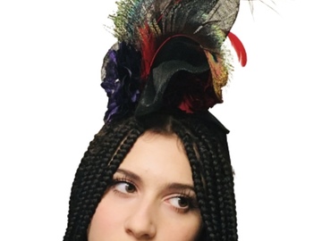 For Sale: Peacock Feathers Headpiece 