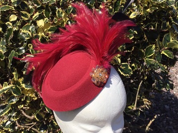 For Sale: Burgundy small hat