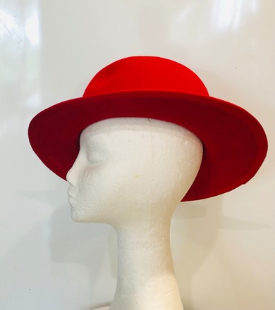 Red Felt Hat “Scarlet”