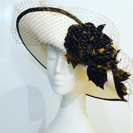 Cream Felt Hat “Abbey”