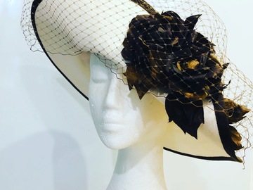 For Sale: Cream Felt Hat “Abbey”
