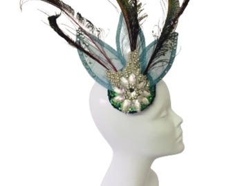 For Sale: Green Headpiece 