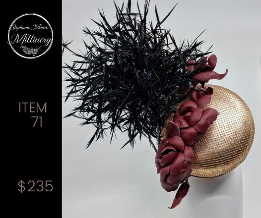 Item 71 - Rose Gold Percher