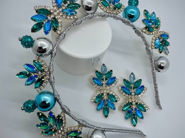 For Sale: Mackenzie crown- blue/green