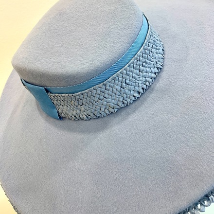 Livia Fur Felt Wide Brim