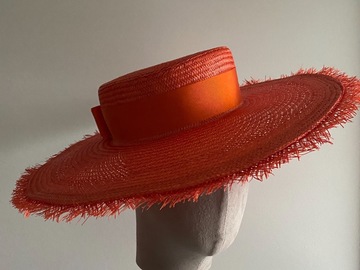 For Sale: Orange Boater