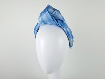 For Sale: Light Blue Headband Turban - Lana