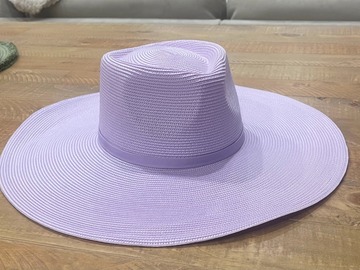 For Rent: Purple Wide Brim Hat