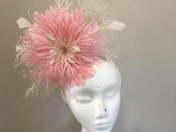 For Rent: Oversized Pink Flower Millinery 