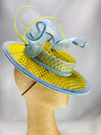 Ms Bella Boater Hat by Melissa-Gaye Designs