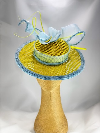 Ms Bella Boater Hat by Melissa-Gaye Designs