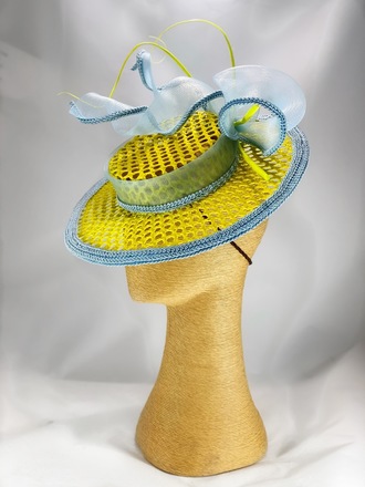 Ms Bella Boater Hat by Melissa-Gaye Designs