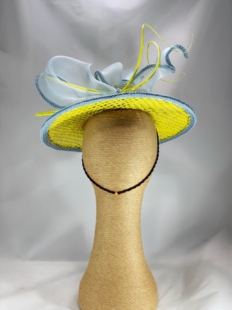 Ms Bella Boater Hat by Melissa-Gaye Designs
