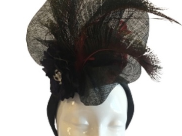 For Sale: Peacock Feathers Headpiece 