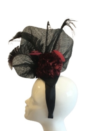 Peacock Feathers Headpiece 