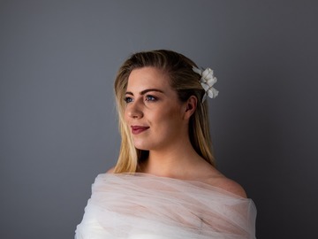 For Sale: You're Everything silk floral wedding comb headpiece